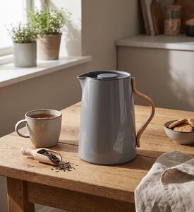 Stelton Emma Stainless Steel Vacuum Tea Jug, Packshot View