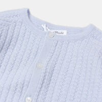 Wool Button-down Cardigan