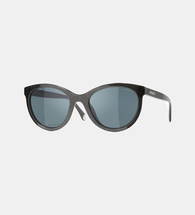 Crystal Cat-eye Shape Sunglasses