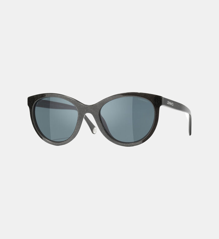 Crystal Cat-eye Shape Sunglasses