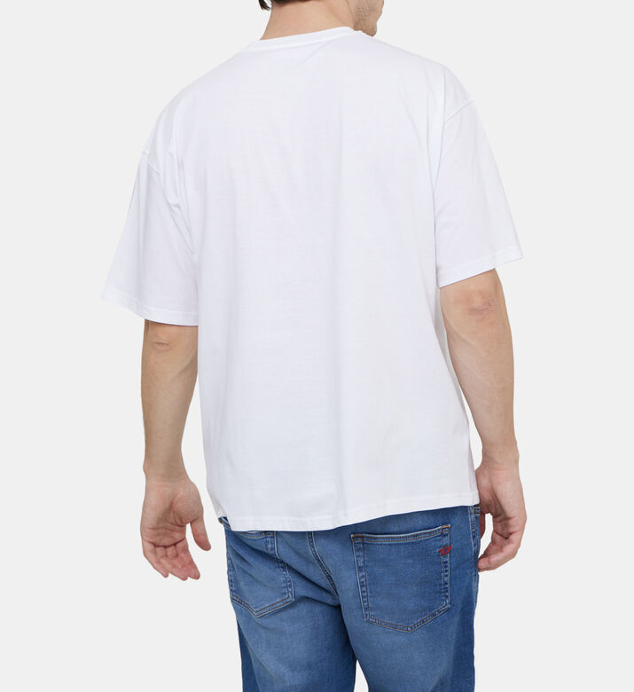 تيشيرت رجالي بلوغو تي-بوكست متعدد الطبقات