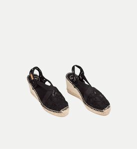 Terra-7zd Cotton Blend High-wedge Espadrille