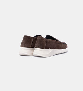 Suede Leather Slip-on Loafers