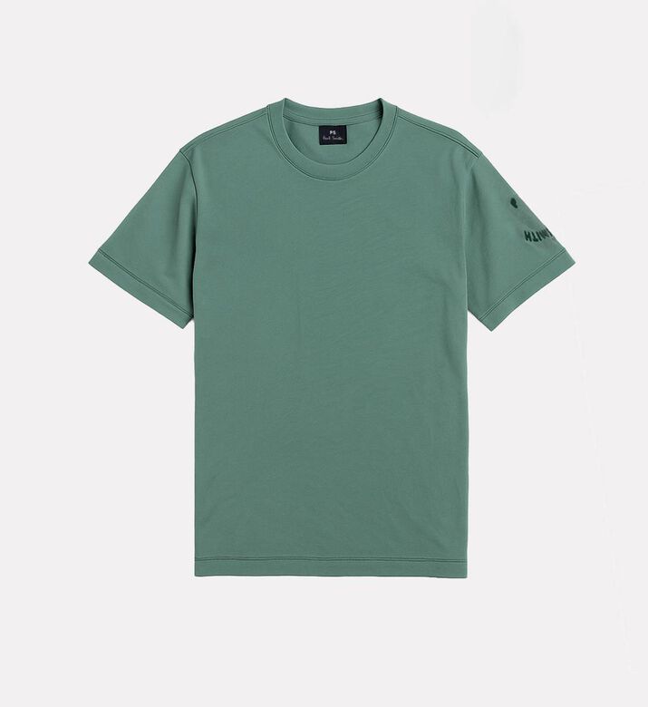 Paul Smith Side Logo-print Short-sleeve T-shirt, Green, Xxl, Packshot View