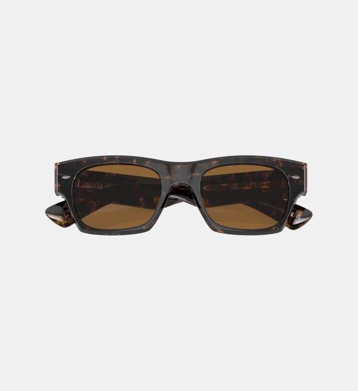 Kasdan Rectangular Full-rim Sunglasses 51