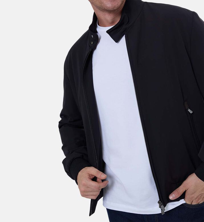 High Neck Zip Fastening Jacket