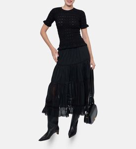 Sea NY Ruby Knitted T-shirt, Model View