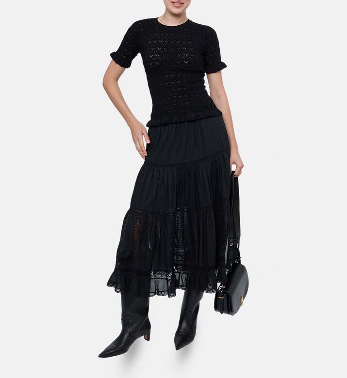 Sea NY Ruby Knitted T-shirt, Model View