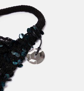 Sequin Mini Hobo Bag