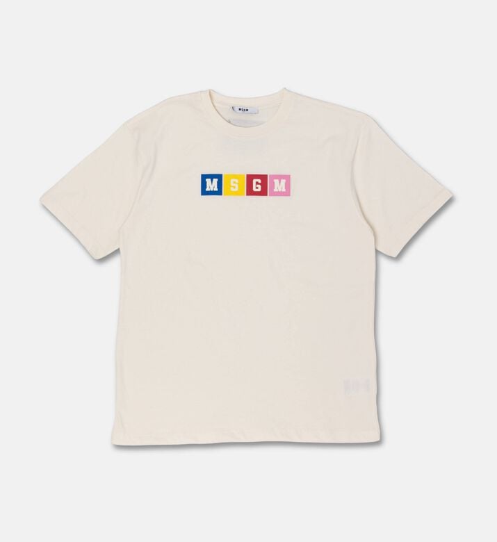 MSGM Logo Letters Short-sleeve T-shirt, Packshot View