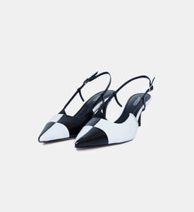 Two-tone Slingback Heels Two-tone Slingback Heels