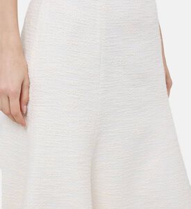 تنورة ريلم متوسطة الطول واسعة