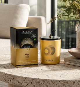 Esteban Paris Vanille D Or Refillable Scented Decorative Candle 180 G, Packshot View