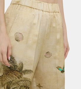 The Sacred Forest Satin Envers Trousers