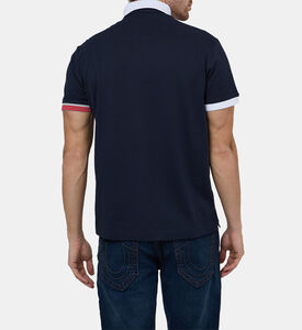 Stripe-detailed Polo Shirt
