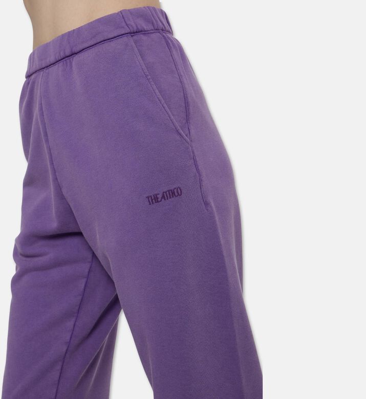 The Attico Penny Elasticized Waist Sweatpants, Model View