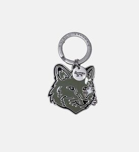 حلقة مفاتيح بشكل رأس ثعلب جريئة