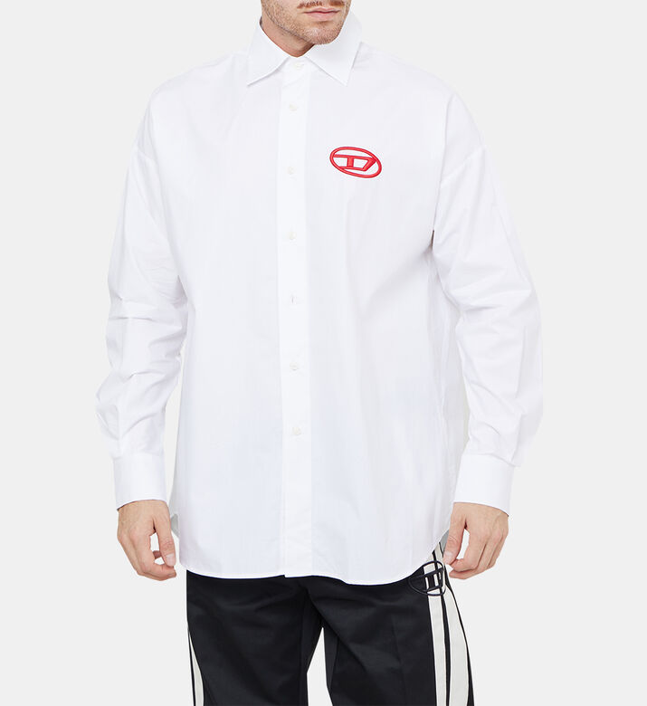 S-dou-plain Cotton Shirt