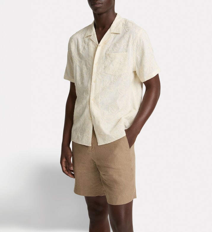 Vince Shirt Floral, Model View