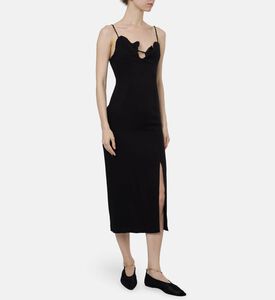 Farm Rio Sleeveless Midi Dress, Model View