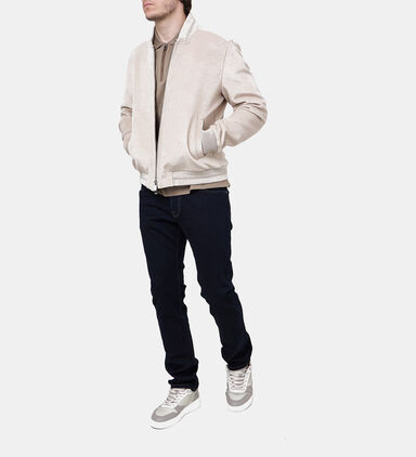 5-pocket Cotton Denim Pants