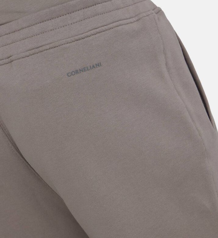 بنطال رياضي بحزام خصر مطاطي قطن