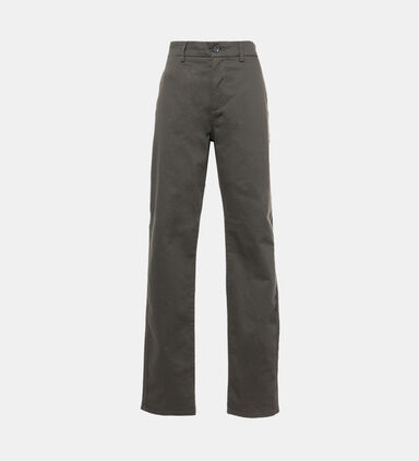 Narrow Cotton Chino Pants
