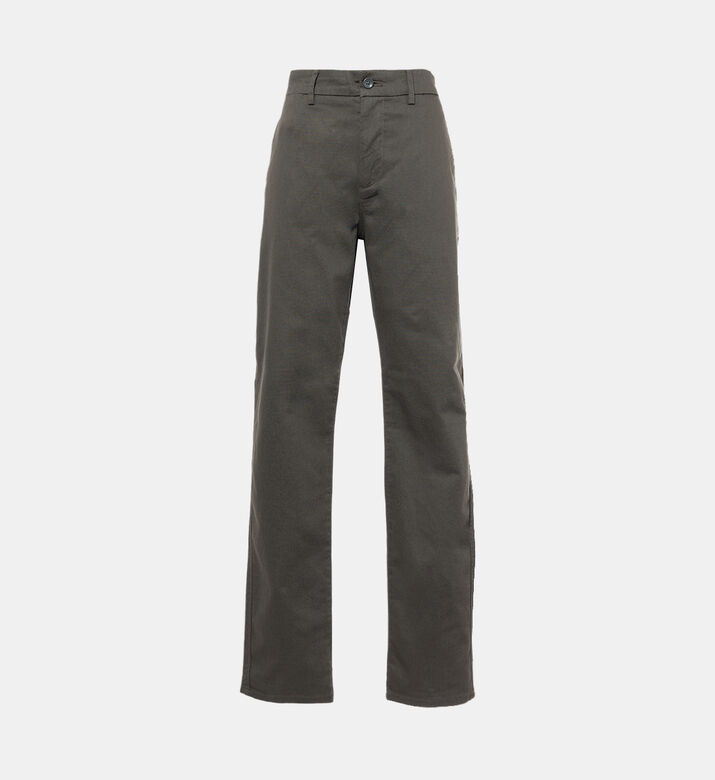 Narrow Cotton Chino Pants