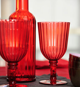 طقم أكواب أكريليك ملون