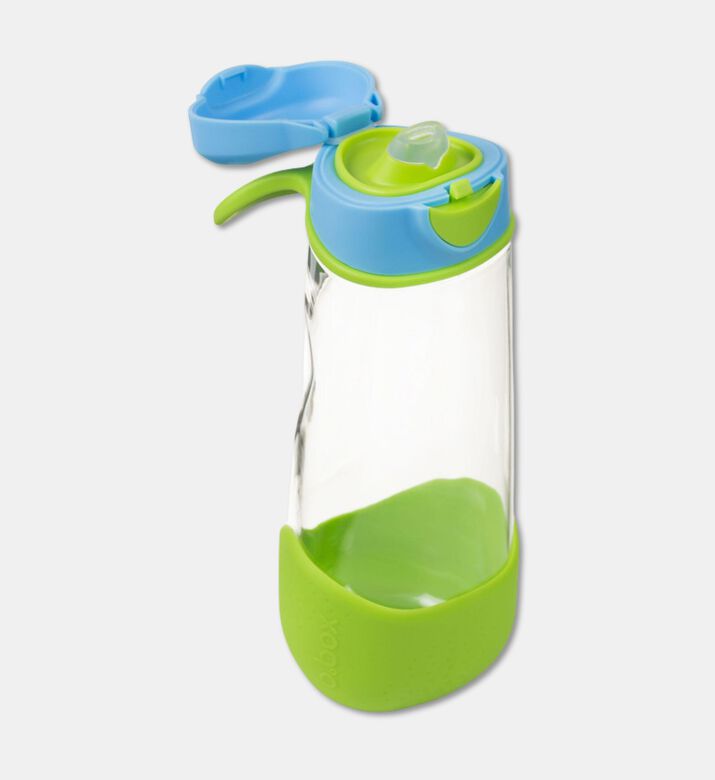 B.Box Ocean Breeze Sports Bottle, Blue, Packshot View