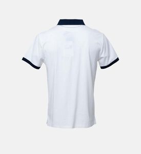 Selvedge Placket Cotton Polo Shirt Selvedge Placket Cotton Polo Shirt