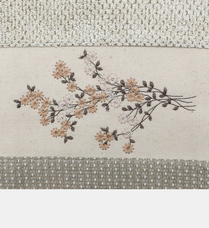 منشفة برانشي من القطن والكتان تيري