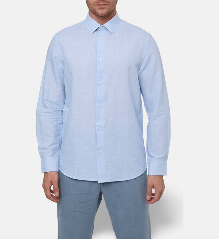 Galeries Lafayette Shirt Hali, Blue, 43-44, Model View
