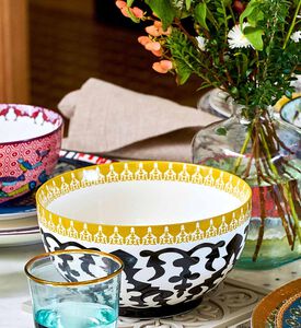 وعاء صفرا بورسلين