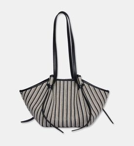 Yuzefi Mochi Stripe-print Top Handle Bag, Packshot View