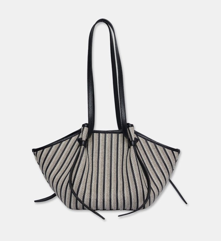 Yuzefi Mochi Stripe-print Top Handle Bag, Packshot View