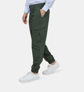 بنطال كارجو بخلفية مطاطية