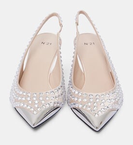 Crystal Slingback High-heel Pumps Crystal Slingback High-heel Pumps