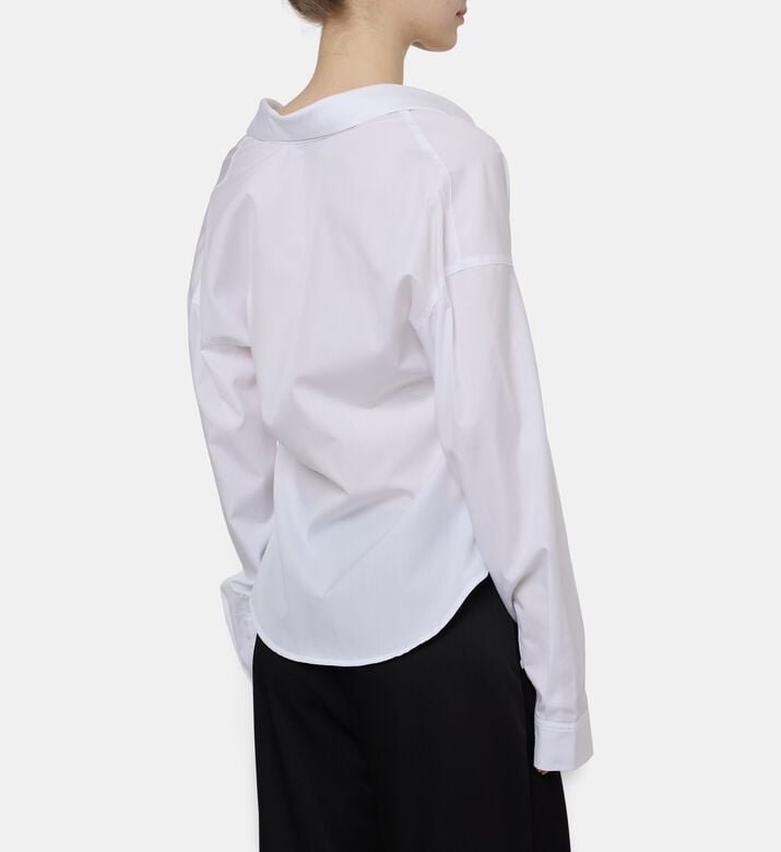 Viktor and Rolf Dragged Button-up Shirt, Model View