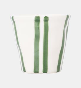 Easy Life Artisan 4-piece Coffee Cup Set, Green, Packshot View