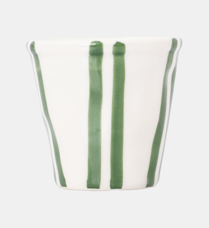 Easy Life Artisan 4-piece Coffee Cup Set, Green, Packshot View