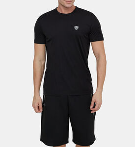 Logo Badge Embellished T-shirt