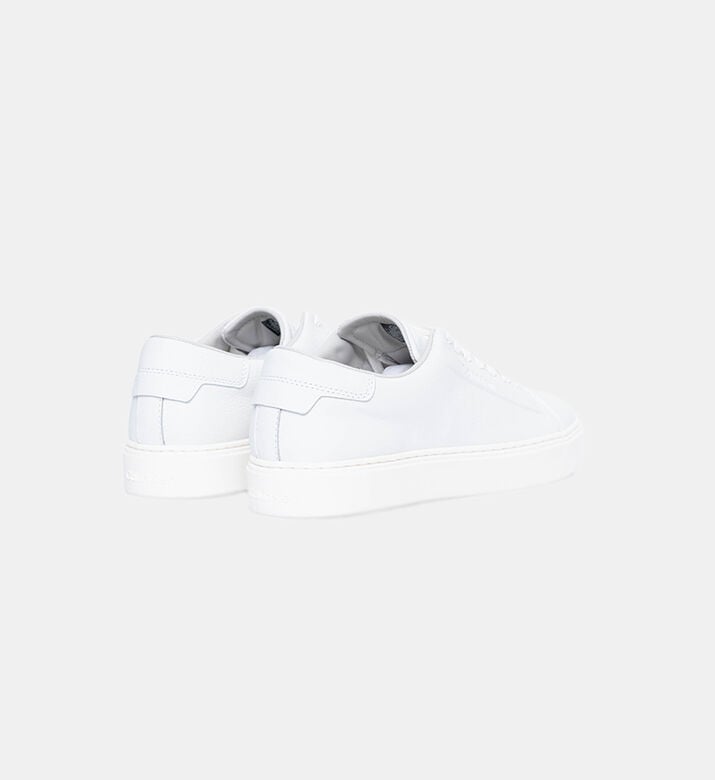 Leather Low-top Lace-up Sneakers