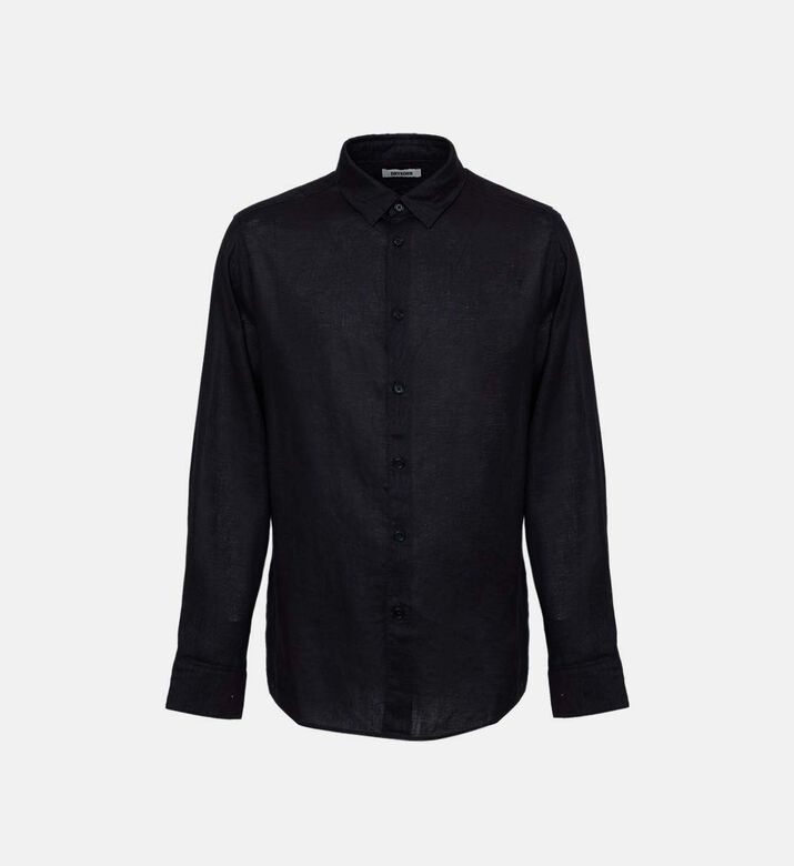 Ramis Linen Cotton Long-sleeve Shirt