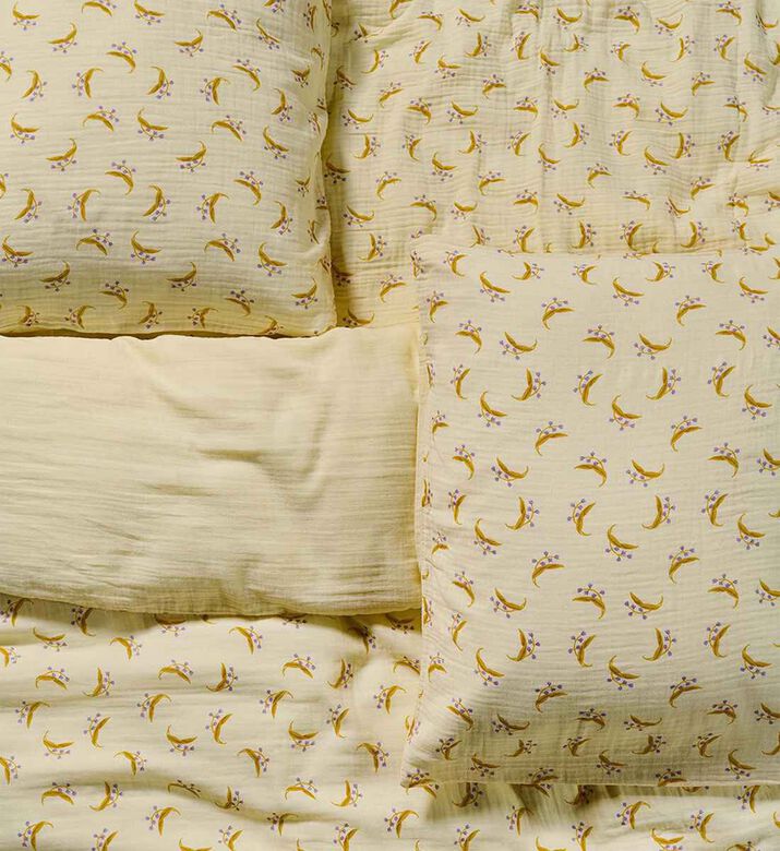 Essenza Lily Melody Bed Set 200x220, 60x70 Cm, Yellow, 200x220-cm, Packshot View