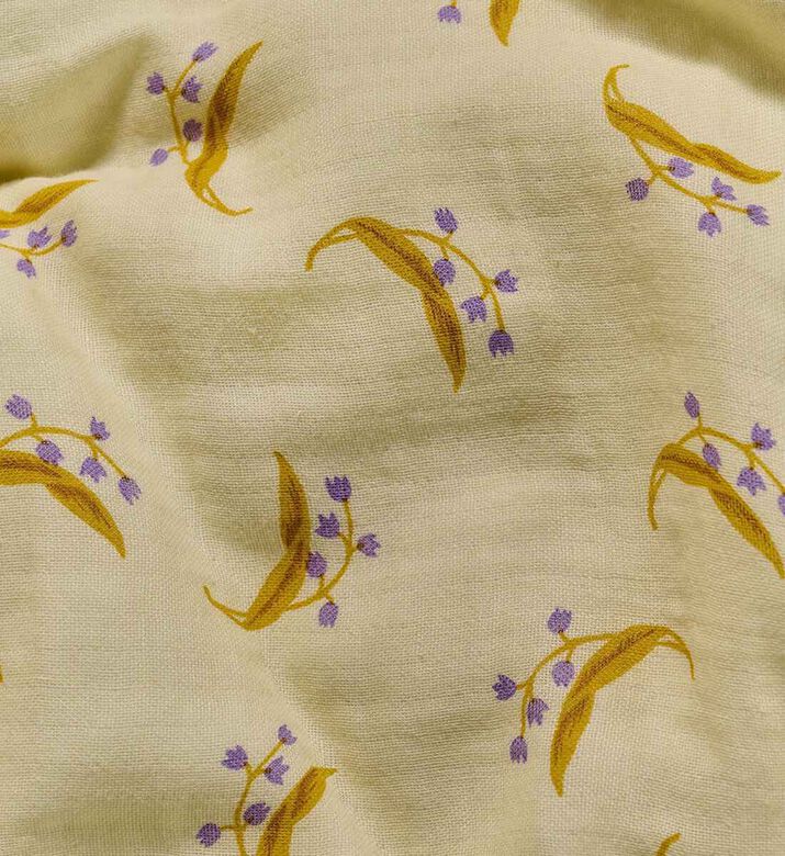Essenza Lily Melody Bed Set 140x220, 60x70 Cm, Yellow, 140x220-cm, Packshot View