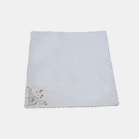 Geometric Embroidered Napkin