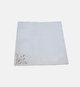 Geometric Embroidered Napkin