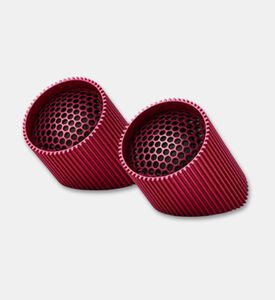 Lexon Design Ray Magnetic Bluetooth Speakers, Red, Packshot View