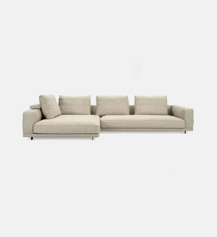 L-shape Square Cushion Corner Sofa